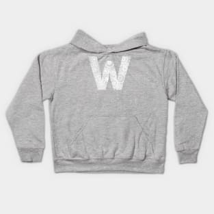 Letter W Kids Hoodie